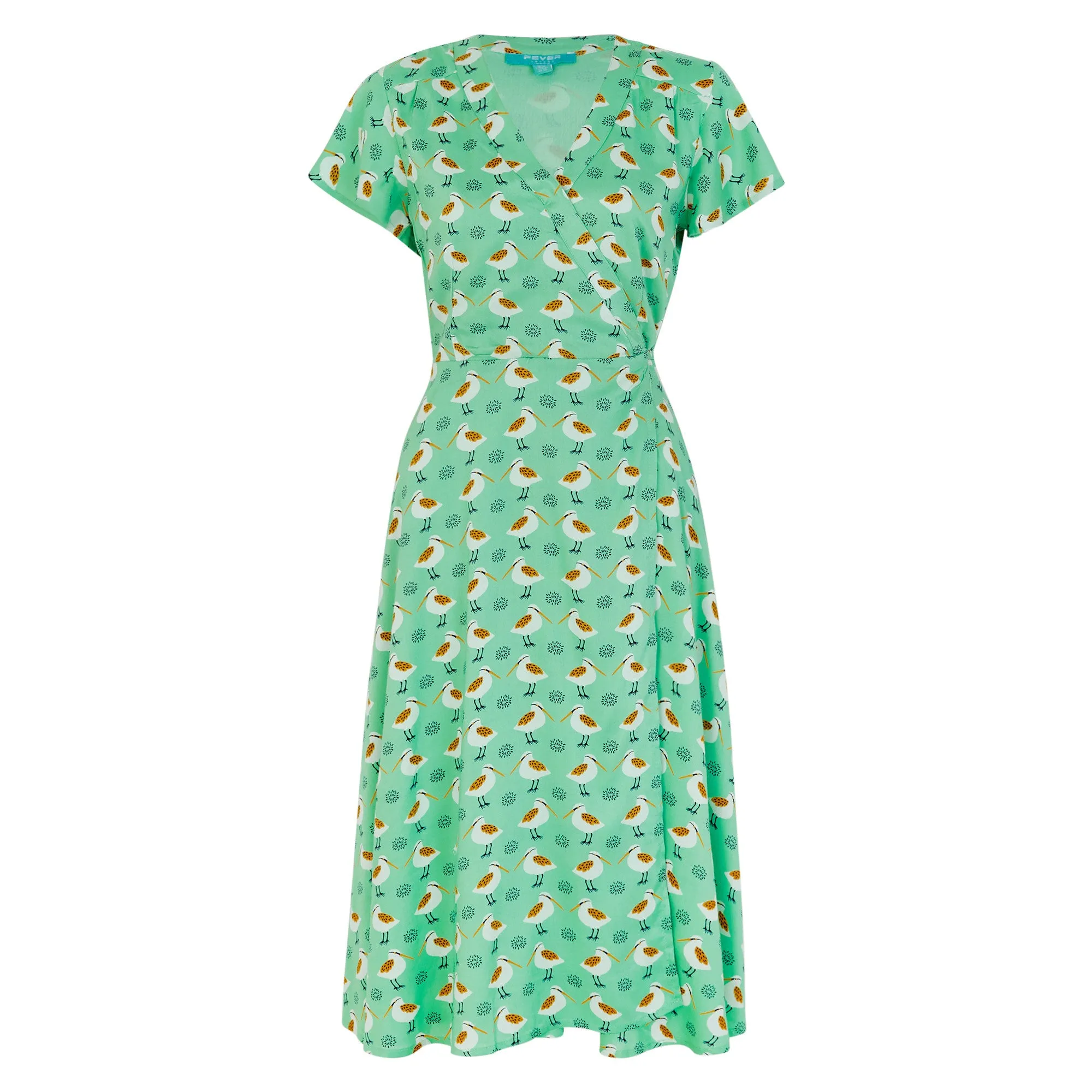 Lavinia Wrap Dress Mint