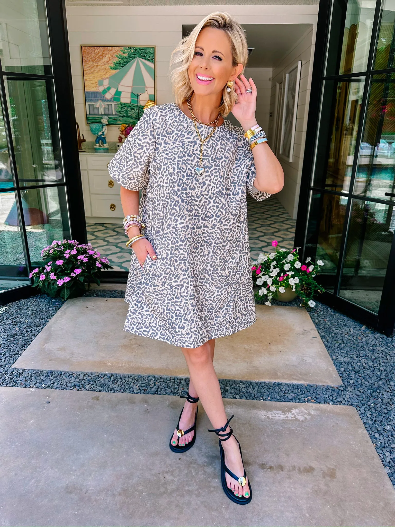 LE LEOPARD DRESS