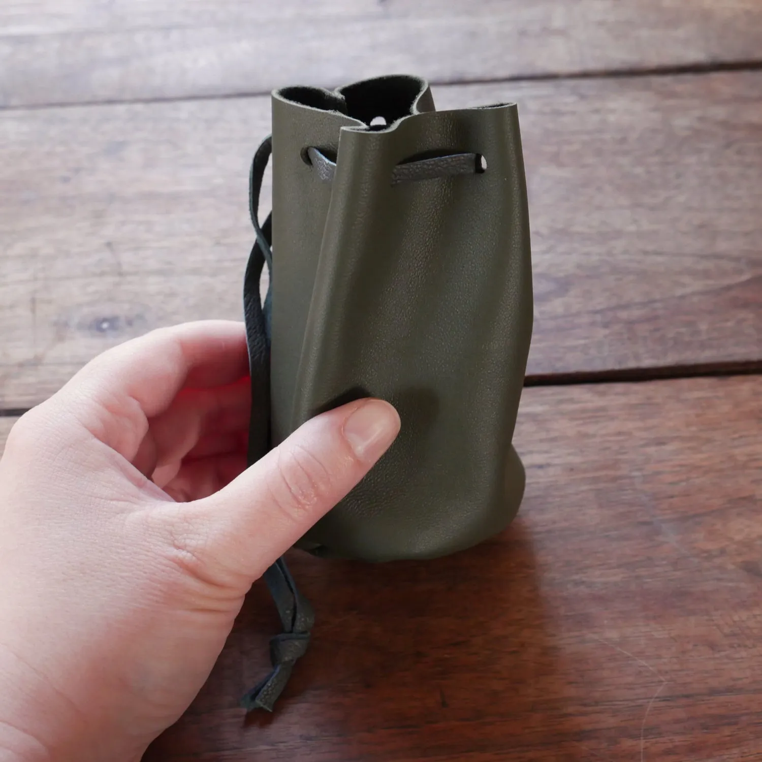 Leather Stand-Up Bullet Bag - Special Color