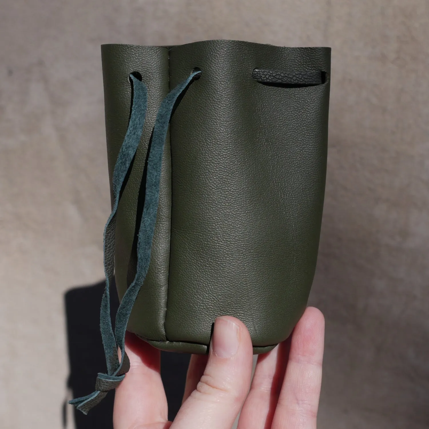 Leather Stand-Up Bullet Bag - Special Color