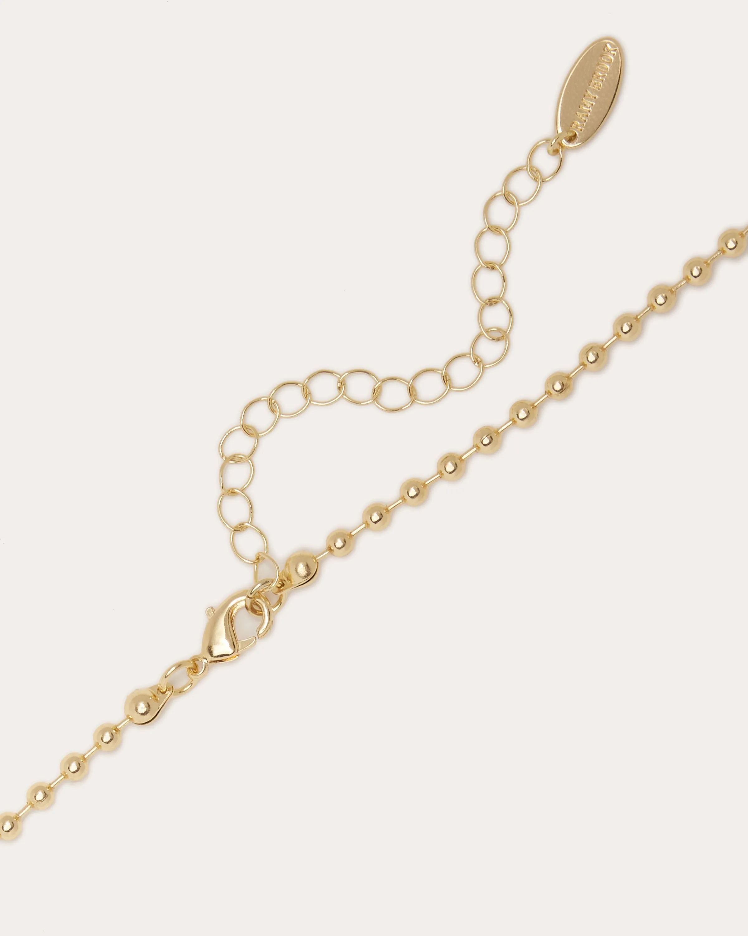 Love Engraved Charm Necklace