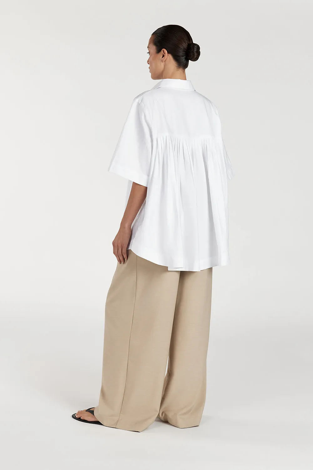 MABEL WHITE COTTON SHIRT