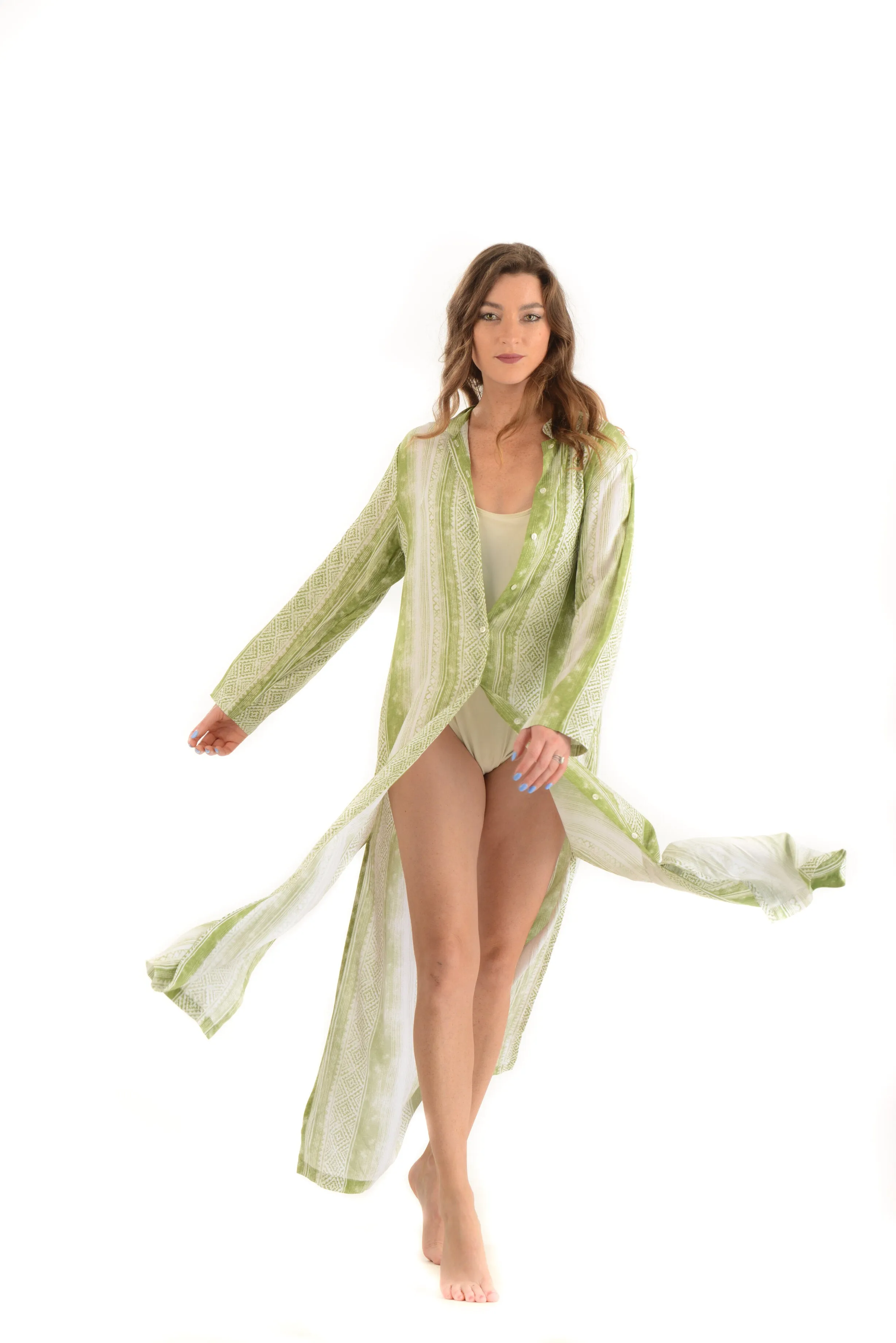 Mandarin Duster / Lime