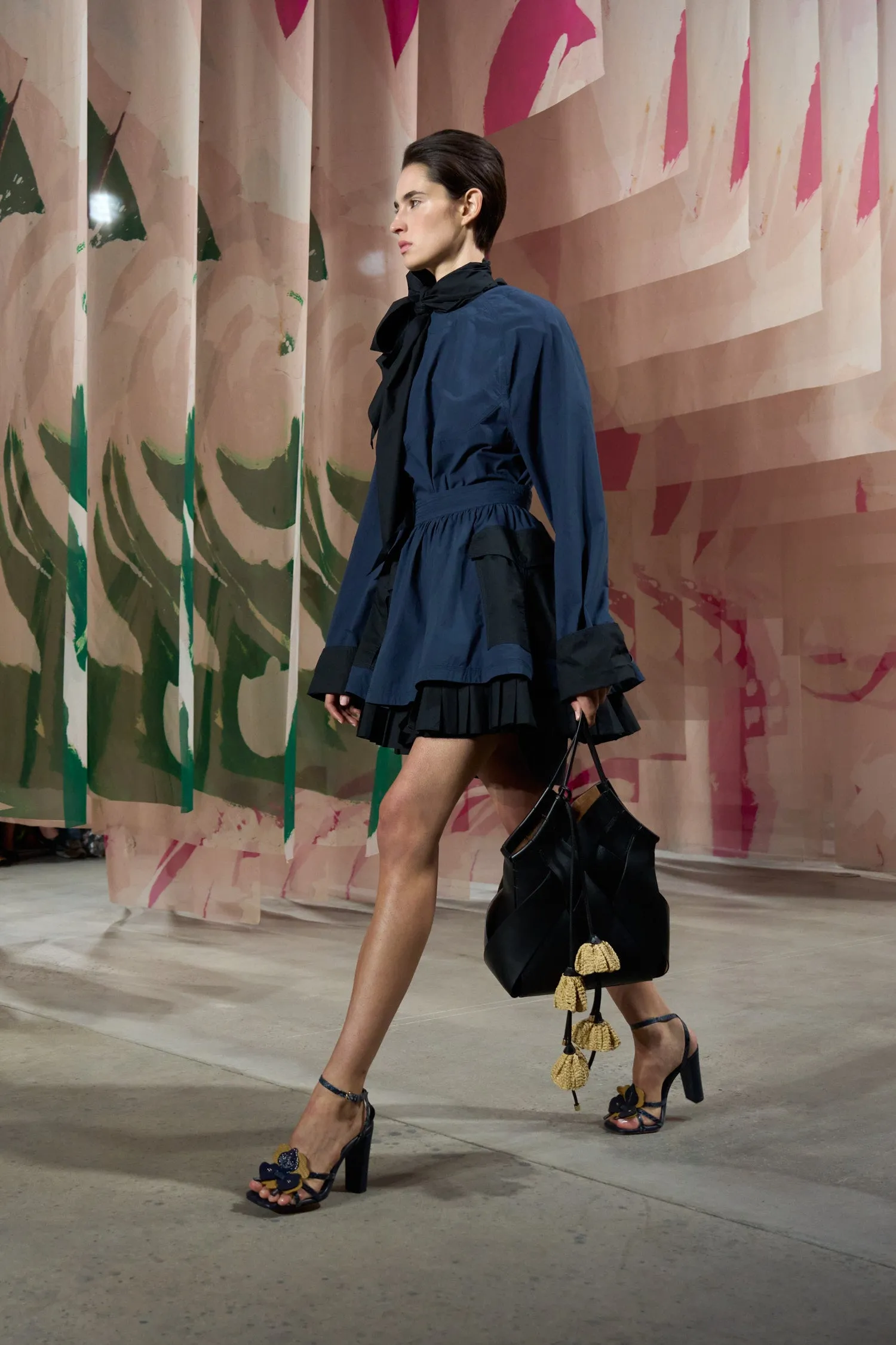 Michaela Dress - Twilight Colorblock
