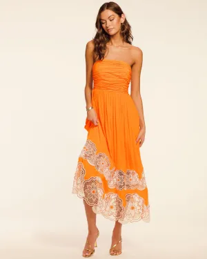 Milani Embellished Strapless Maxi Dress