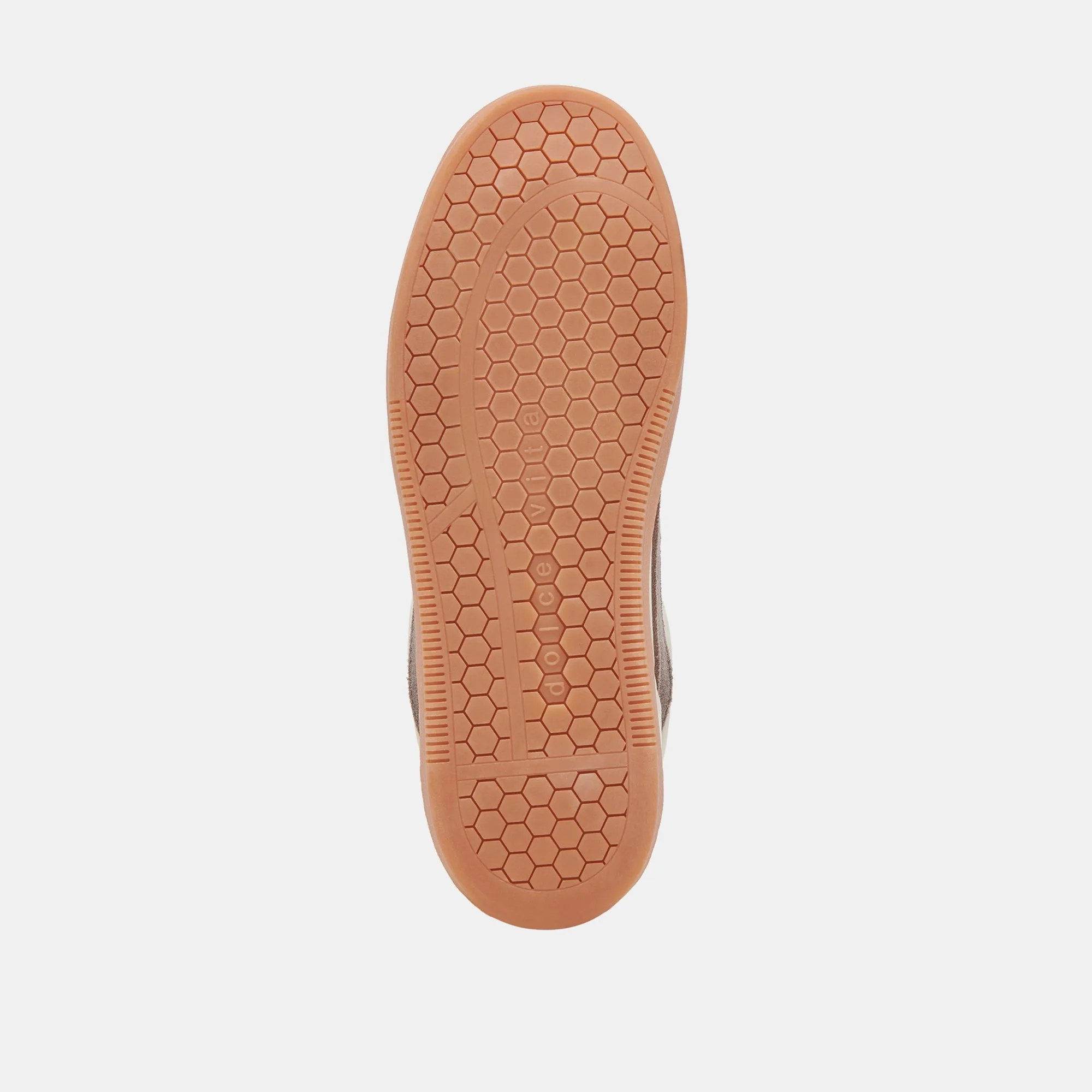 NOTICE WIDE SNEAKERS WHITE GREY LEATHER - re:vita