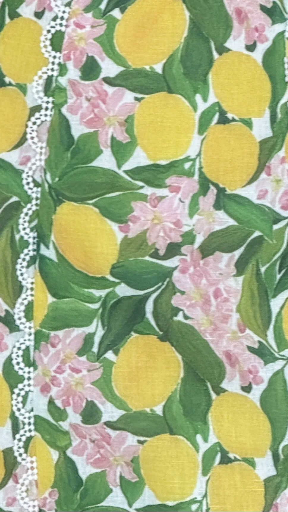 Nova Maxi Skirt - Lemon Print