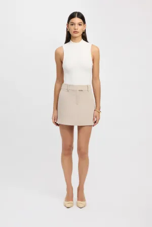 Oyster Staple Mini Skirt