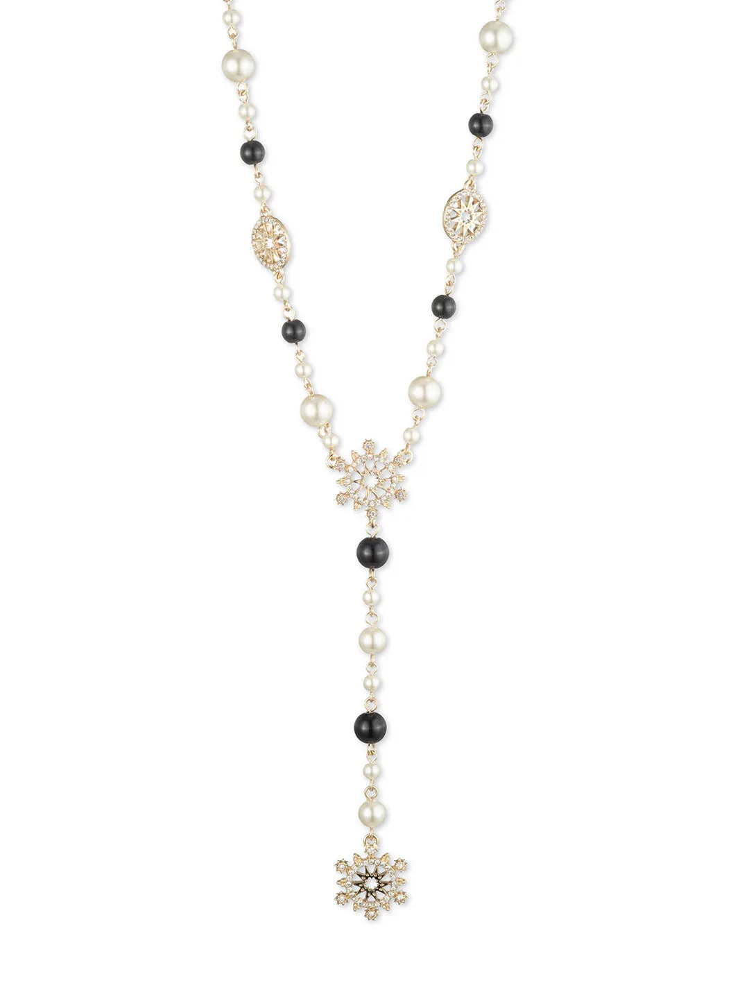 Pearl Y Necklace