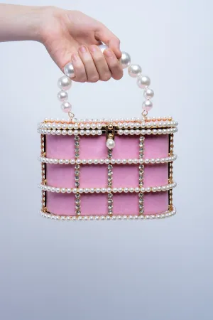 Pink Pearl Crossbody Bag