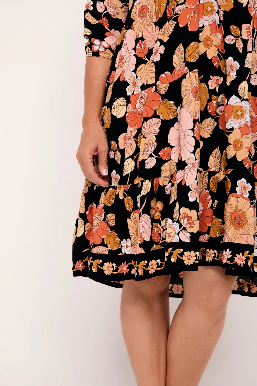 Scout Tiered Dress in Sweet Blooms