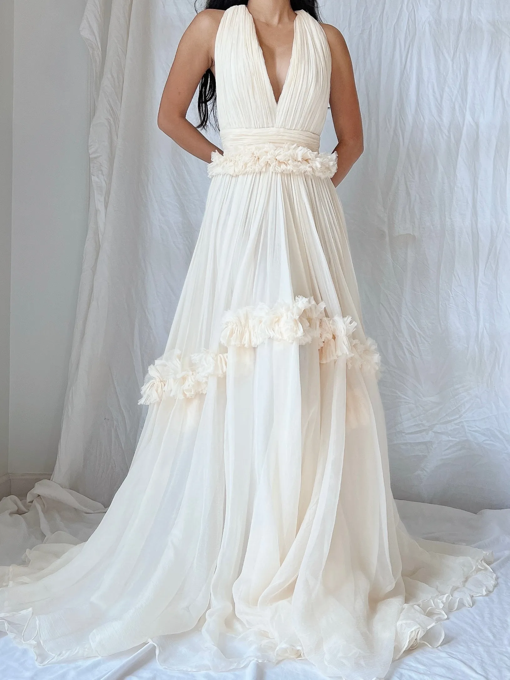 Silk Maria Lucia Hohan Gown - S/4/36