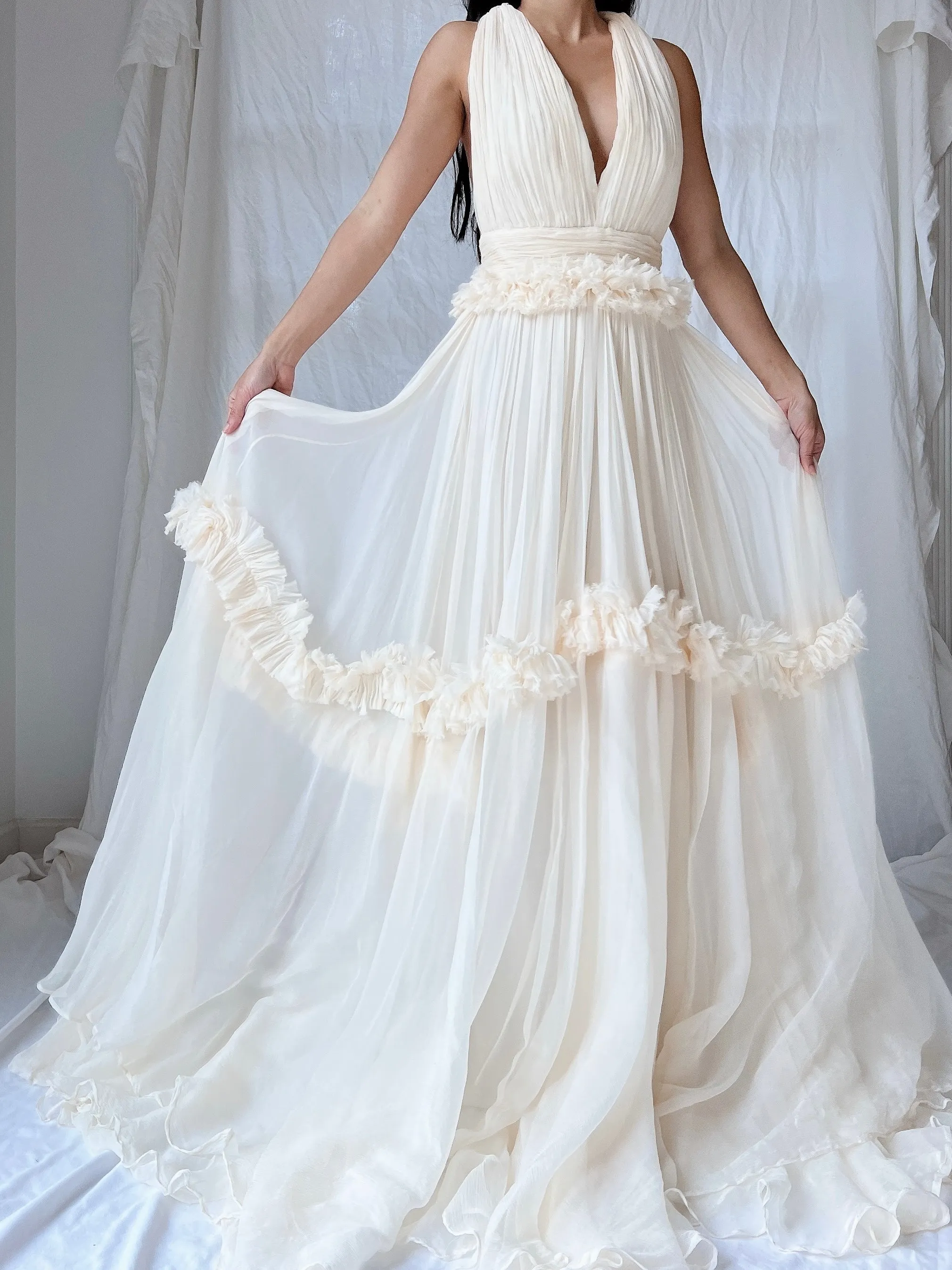 Silk Maria Lucia Hohan Gown - S/4/36