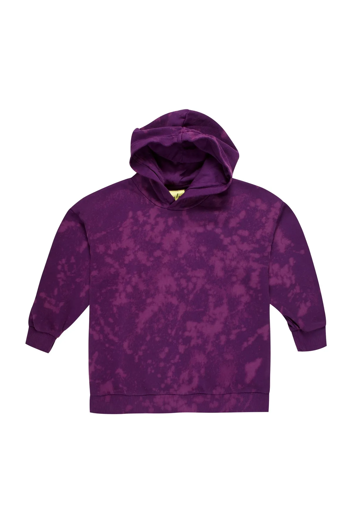 SPLATTERED FLEECE HOODIE