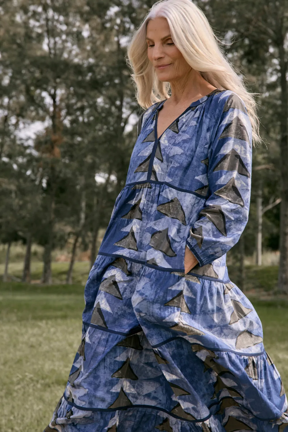 Stassi Maxi Dress in Bagru