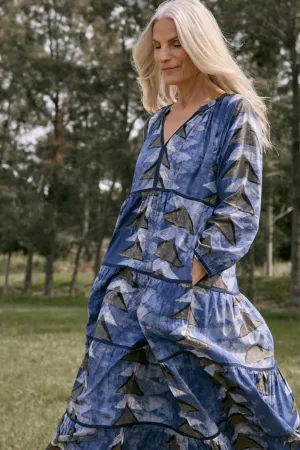 Stassi Maxi Dress in Bagru