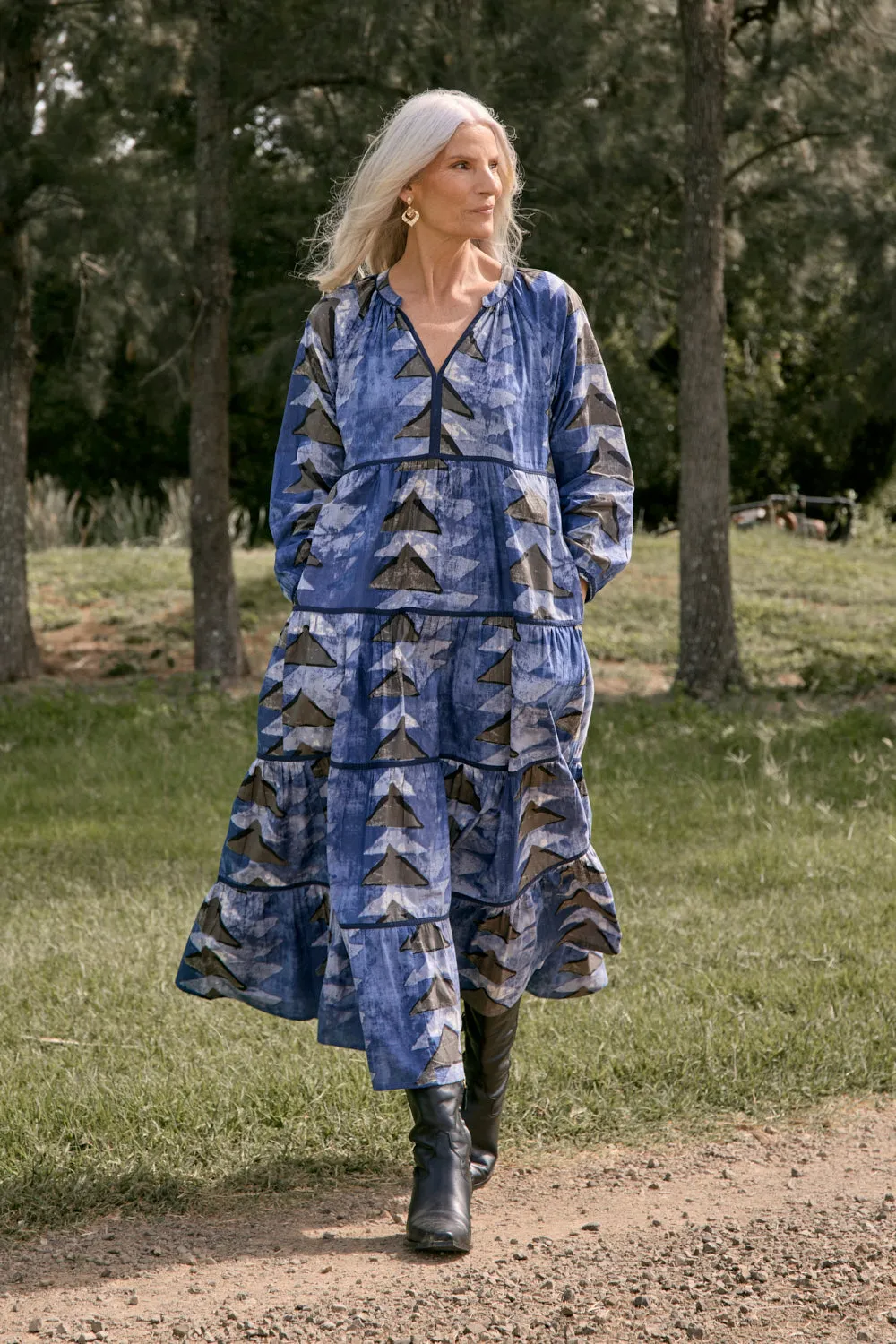 Stassi Maxi Dress in Bagru