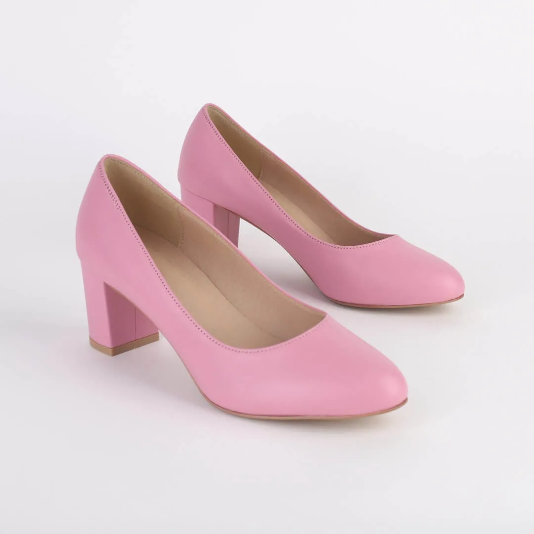 *UK size 13 - DEBBIE - beige, 8cm heels
