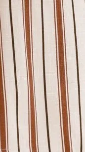 Varian Button Vest - Tan Stripe