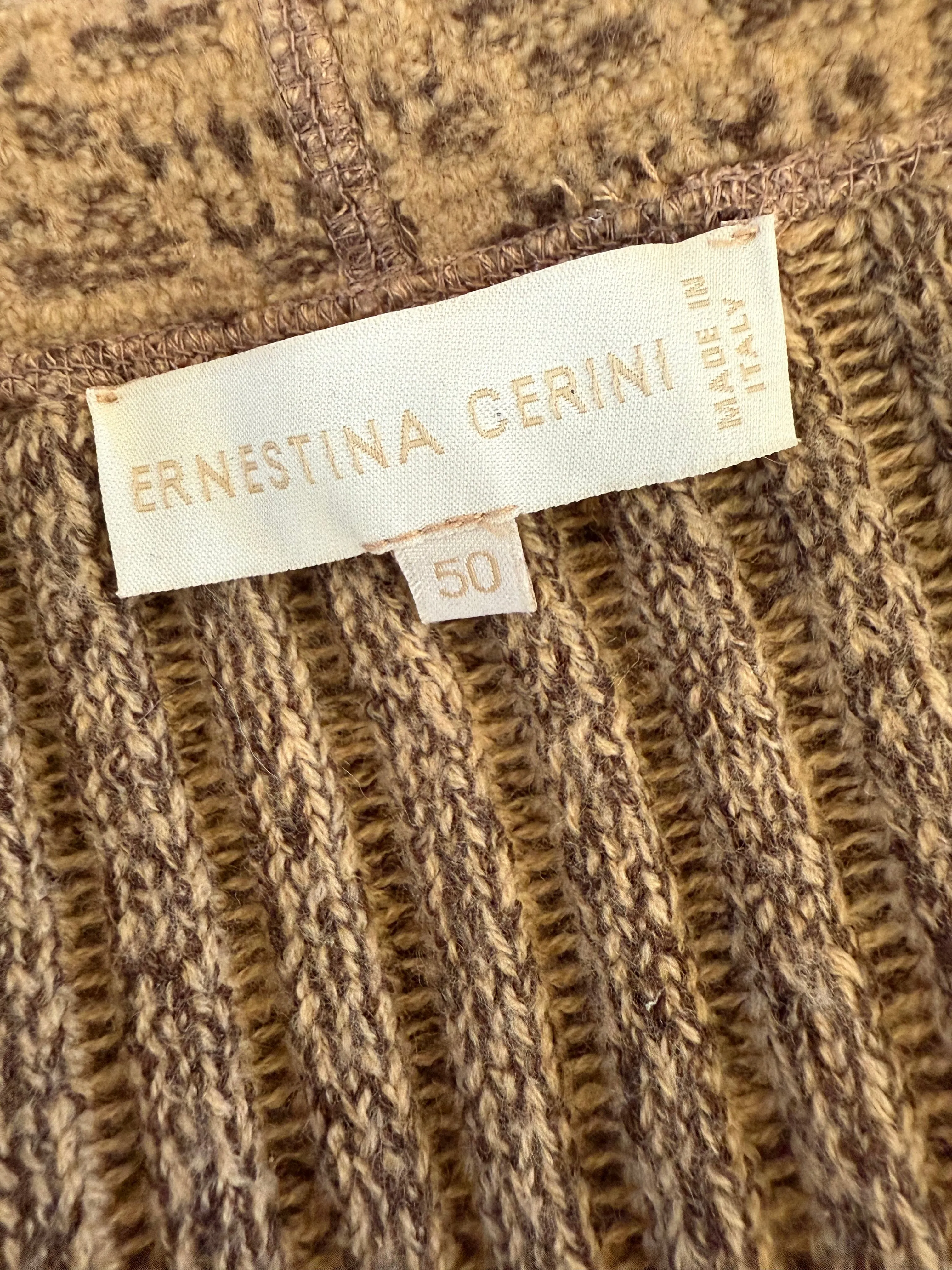 Vintage Ernestina Cerini Italian Knit Duster - L/IT50