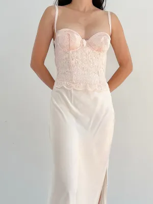 Vintage La Perla Peach Pink Top - XS/32B