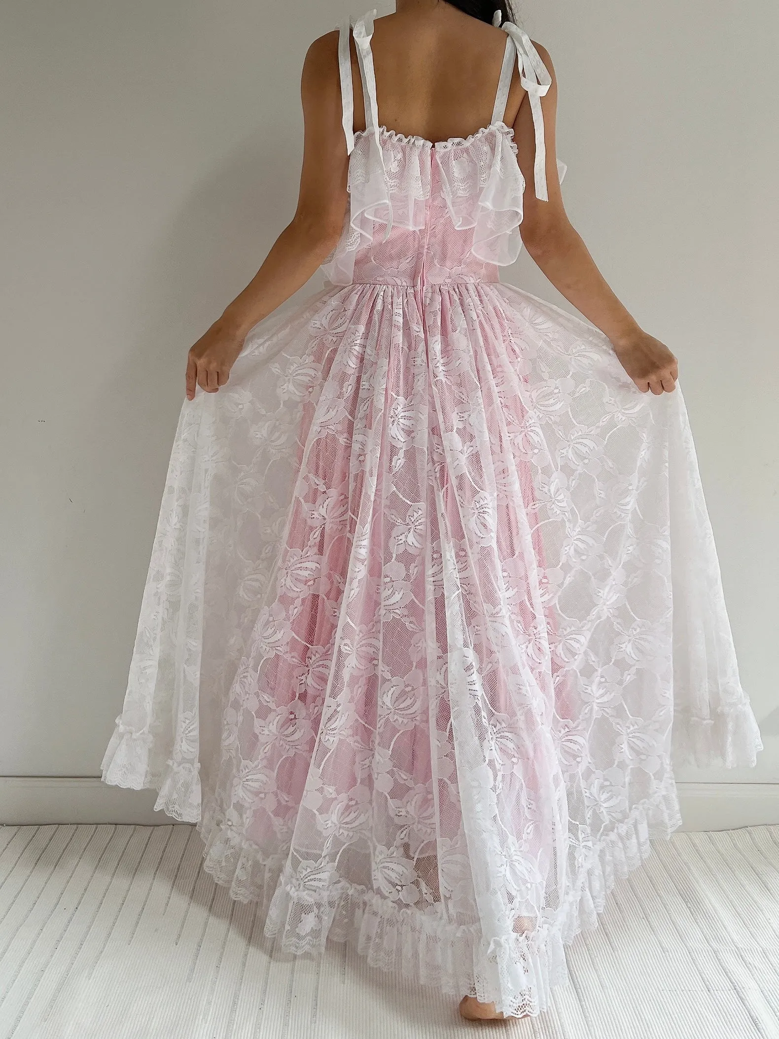 Vintage Lace Strapless - XS