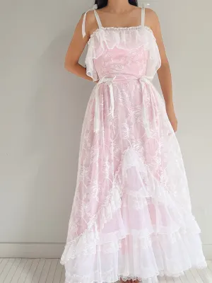 Vintage Lace Strapless - XS