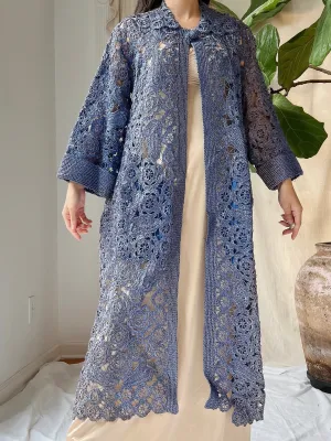 Vintage Ombre Raffia Duster - S/M