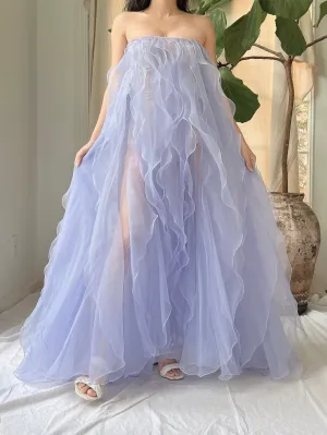 Vintage Ruffle Dress/Skirt - XS-M